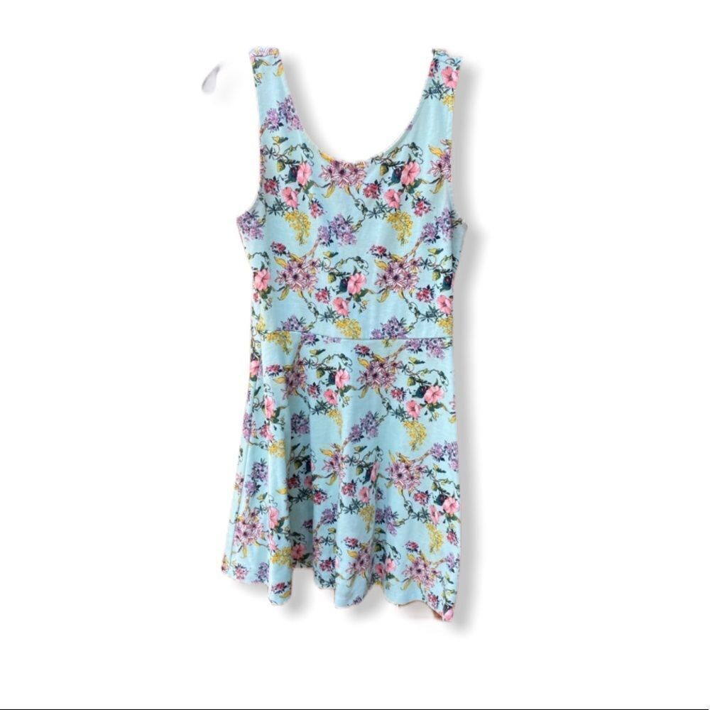 Divided Floral Dress